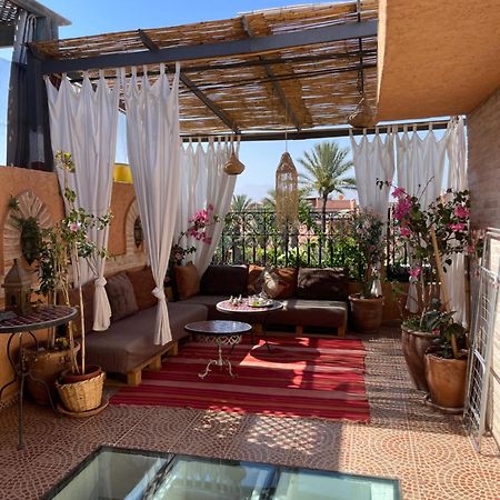 Riad Palmier Fleuri Marrakesh Ngoại thất bức ảnh