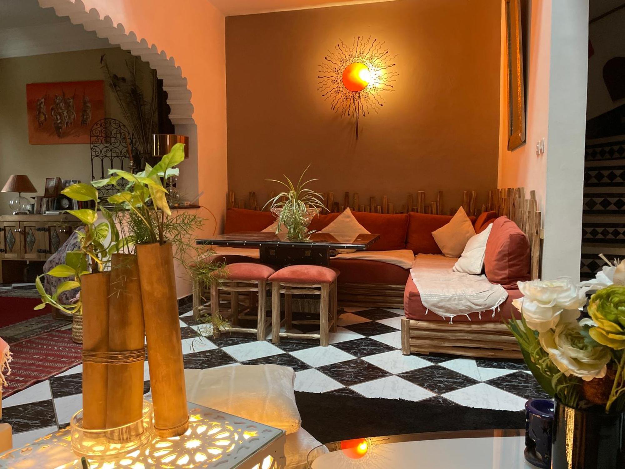 Riad Palmier Fleuri Marrakesh Ngoại thất bức ảnh