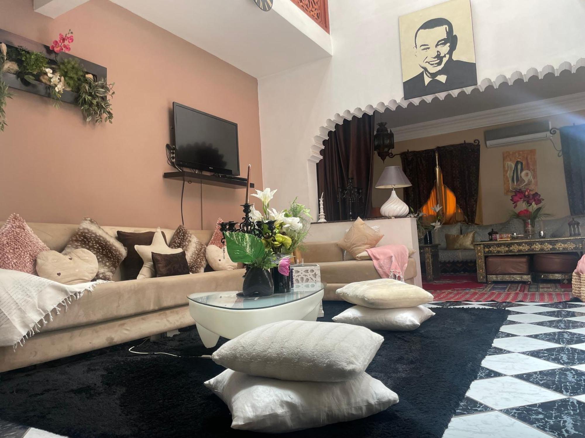 Riad Palmier Fleuri Marrakesh Ngoại thất bức ảnh