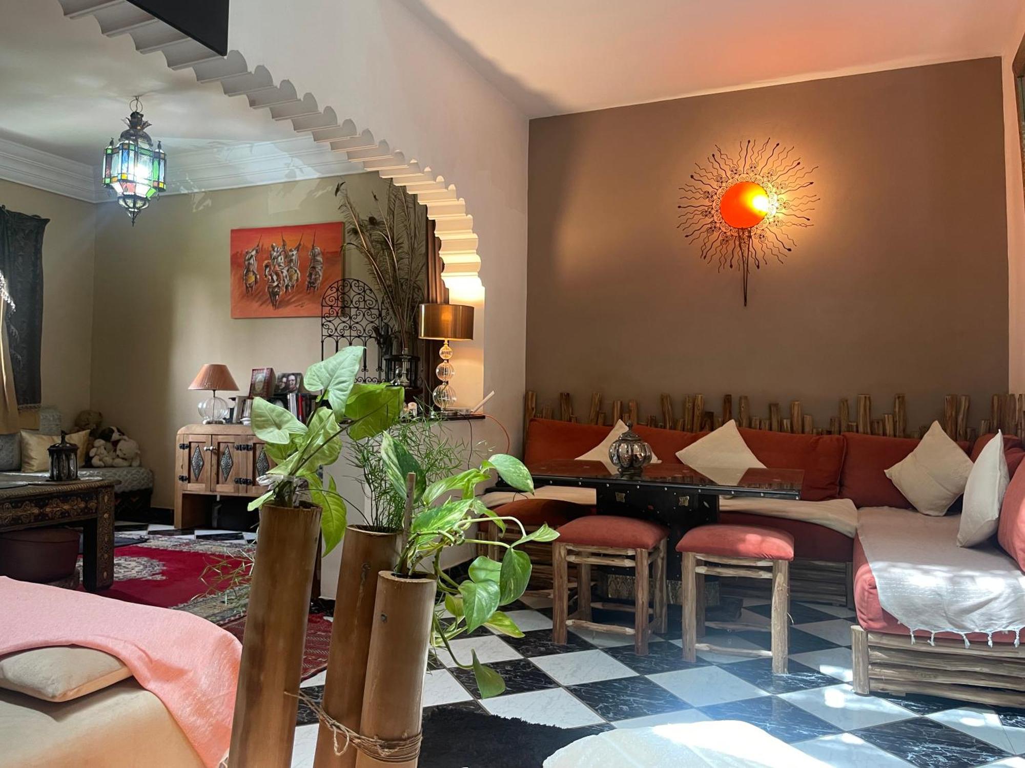 Riad Palmier Fleuri Marrakesh Ngoại thất bức ảnh