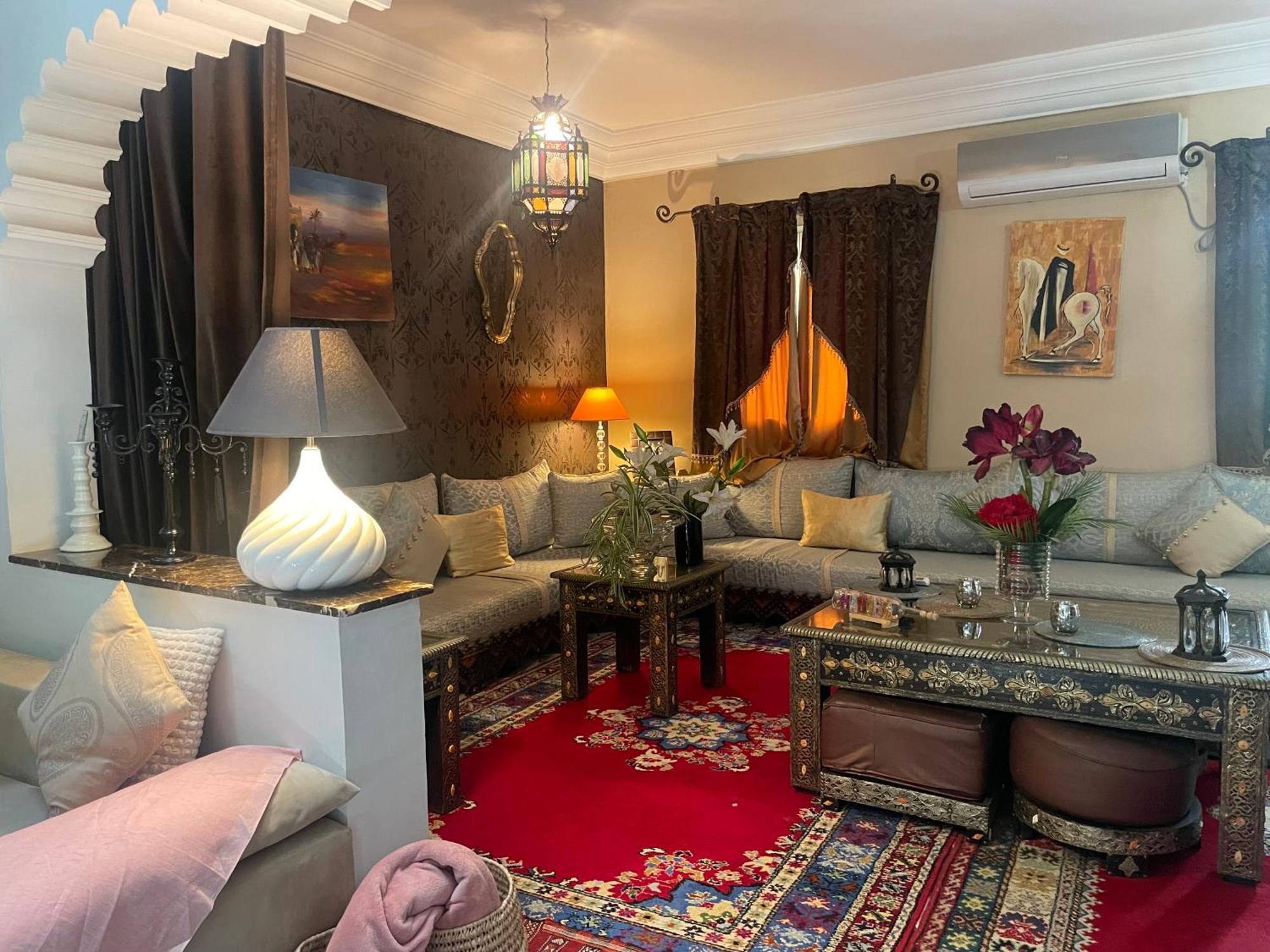 Riad Palmier Fleuri Marrakesh Ngoại thất bức ảnh